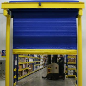 high speed roll up cold storage doors